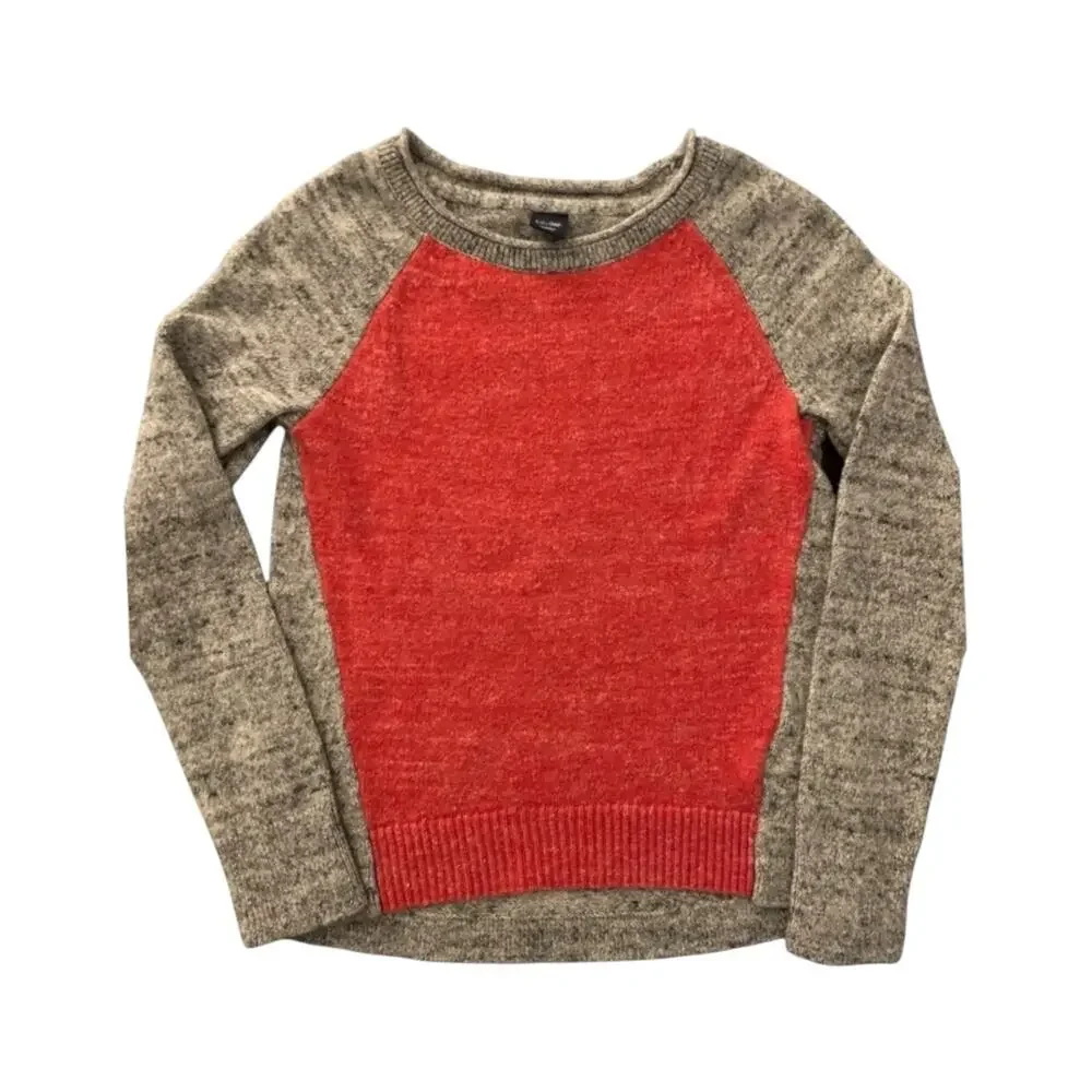 Gap EUC Hi Lo Color Block Sweater. Size 5.